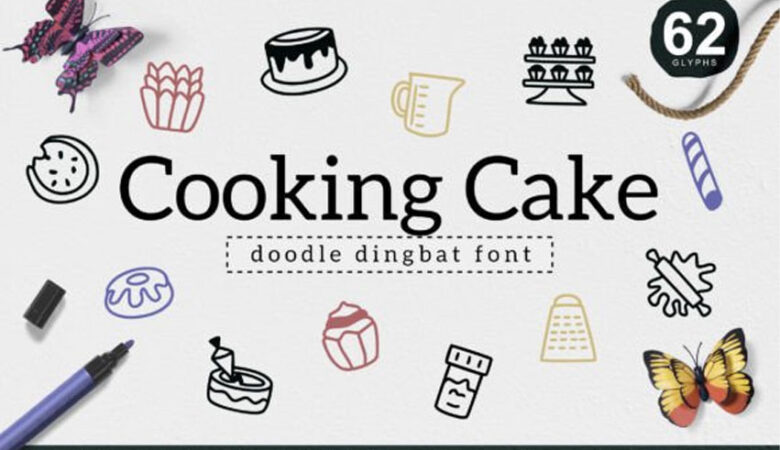 Cooking Cake Font