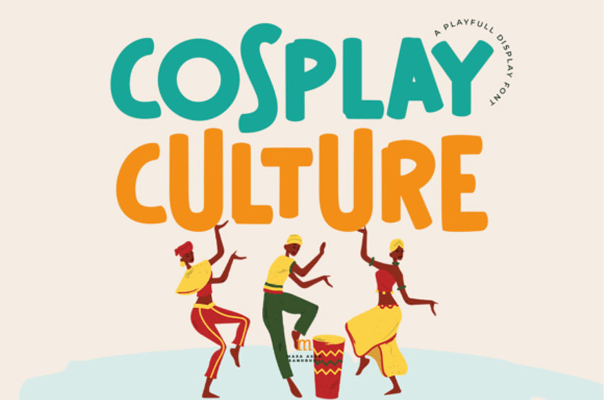 Cosplay Culture Font