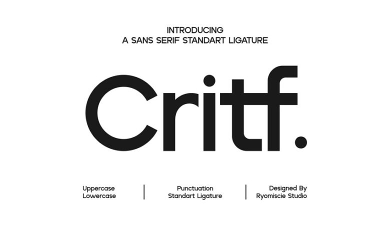 Critf Font
