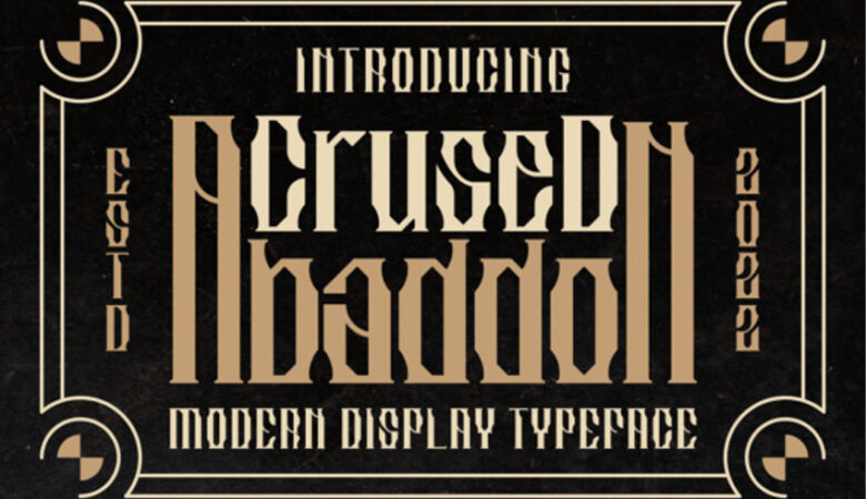 Crused Abaddon Font