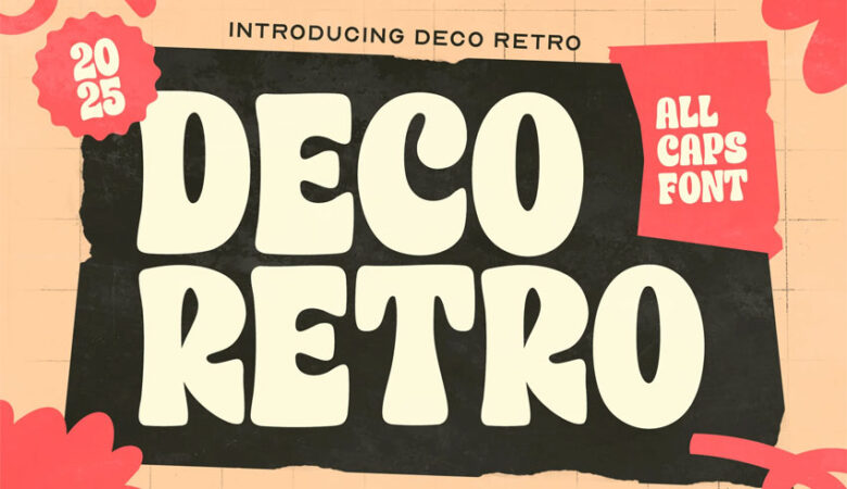 Deco Retro Font