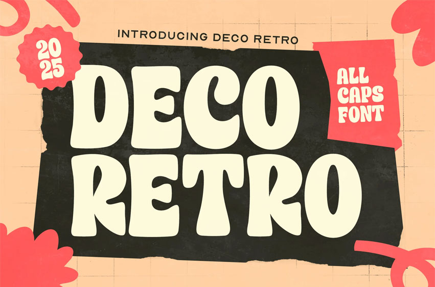 Deco Retro Font