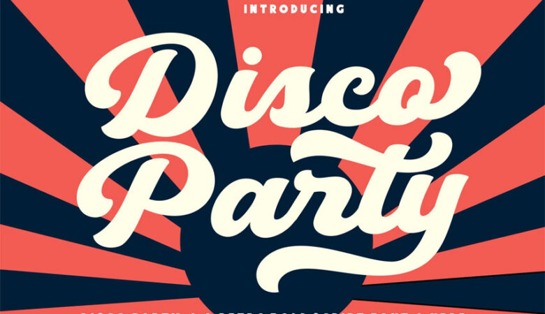 Disco Party Font