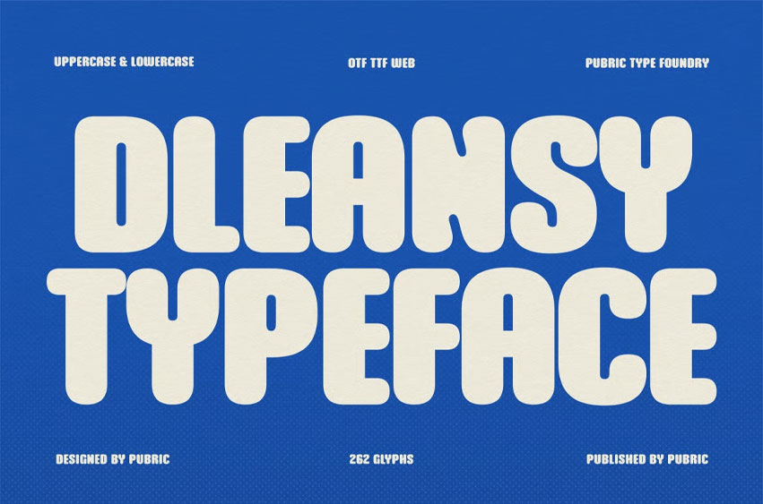 Dleansy Font