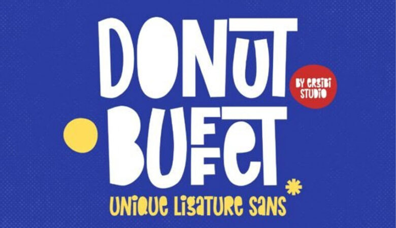 Donut Buffet Font