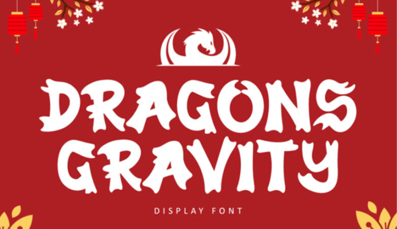 Dragons Gravity Font