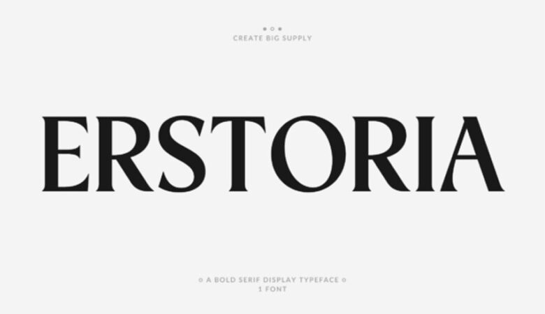 Erstoria Font