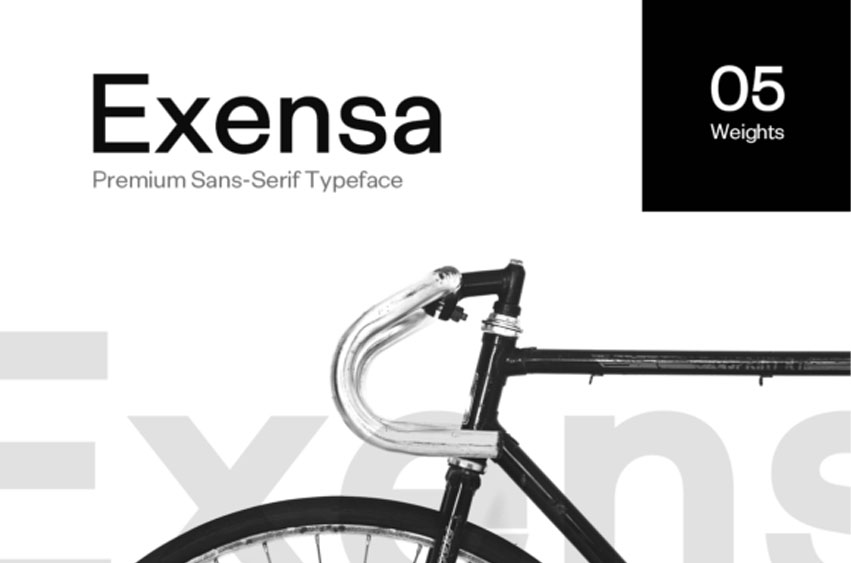 Exensa Grotesk Family Font