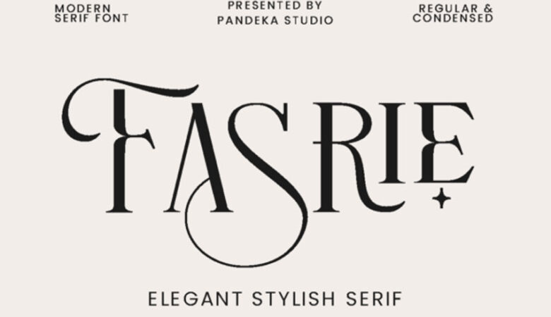 Fasrie Font