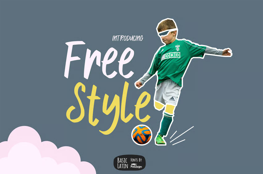 Free Style Marker Font