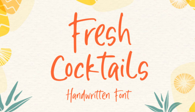 Fresh Cocktails Font