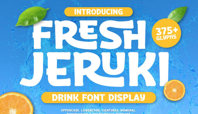 Fresh Jeruki Font
