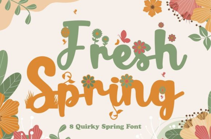Fresh Spring Font