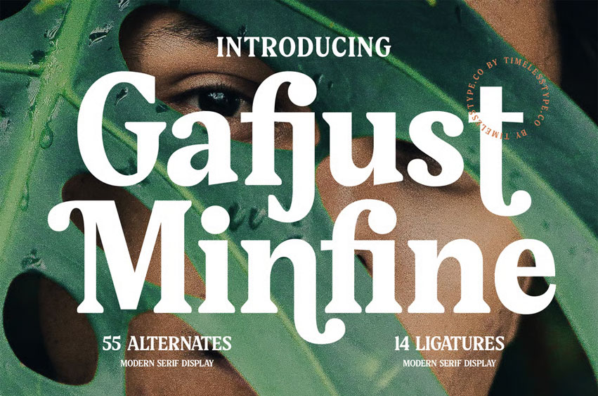 Gafjust Minfine Font