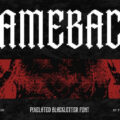 Gameback Font