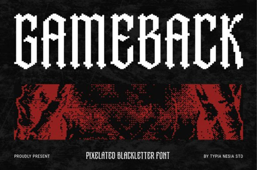 Gameback Font