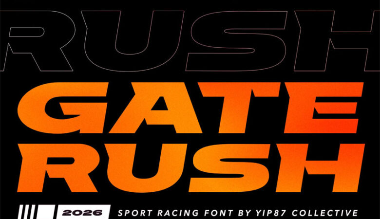 Gate Rush Font
