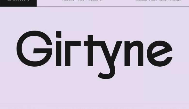 Girtyne Font