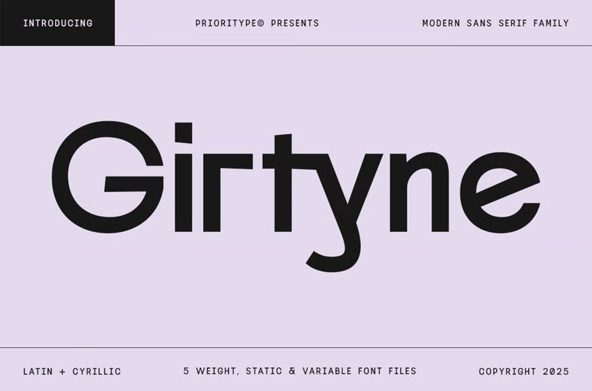 Girtyne Font