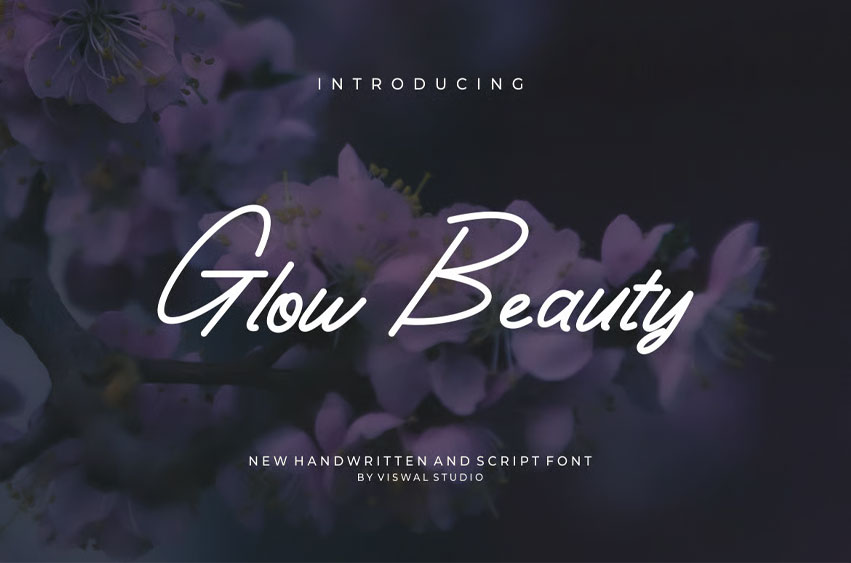 Glow Beauty Font