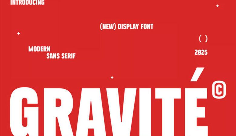 Gravité Font