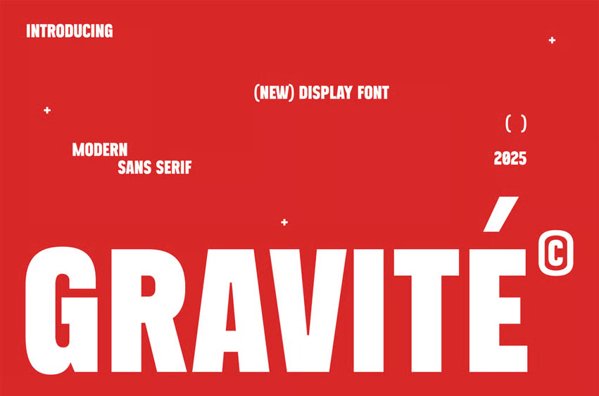 Gravité Font