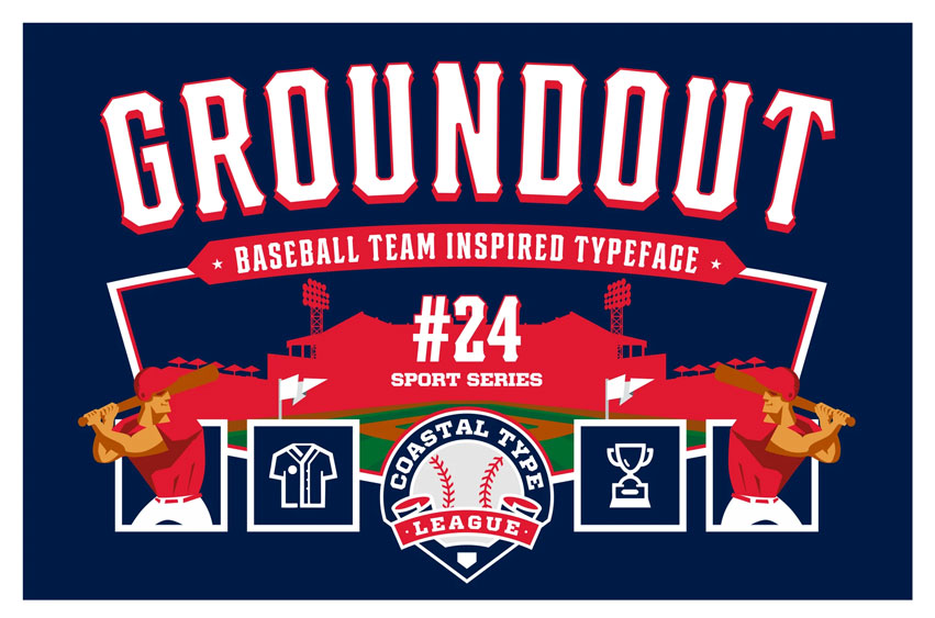 Groundout Font