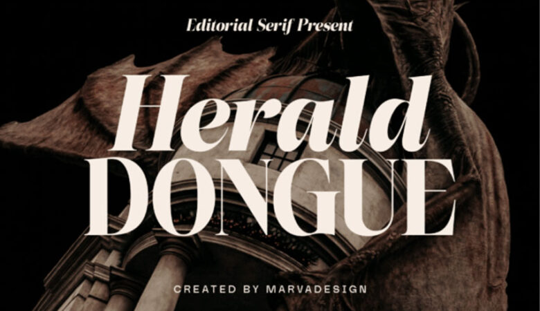 Herald Dongue Font