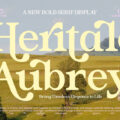Heritale Aubrey Font