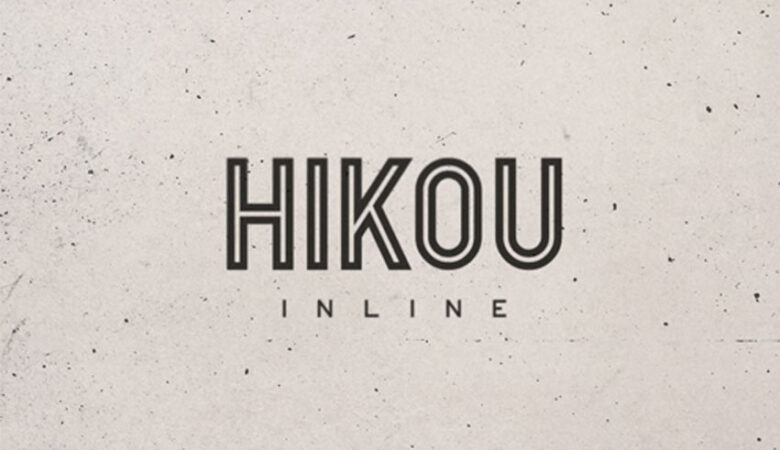Hikou Inline Font