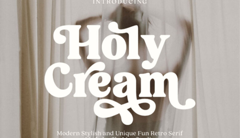 Holy Cream Font