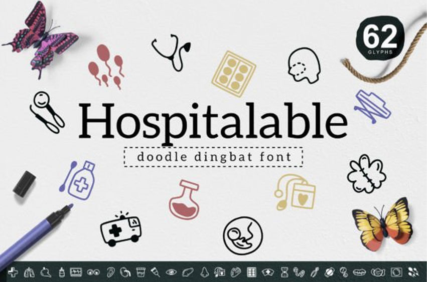 Hospitalable Font