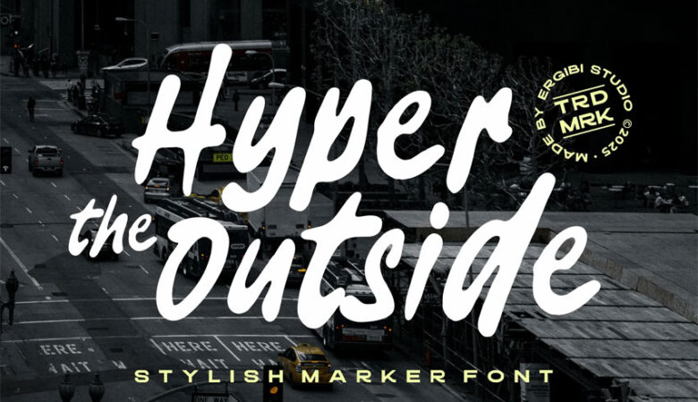 Hyper Outside Font