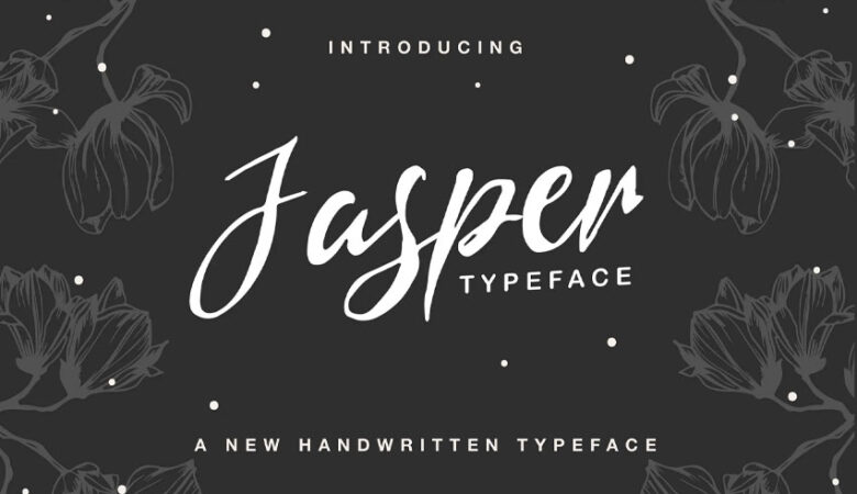 Jasper Typeface Font