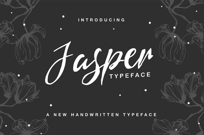 Jasper Typeface Font