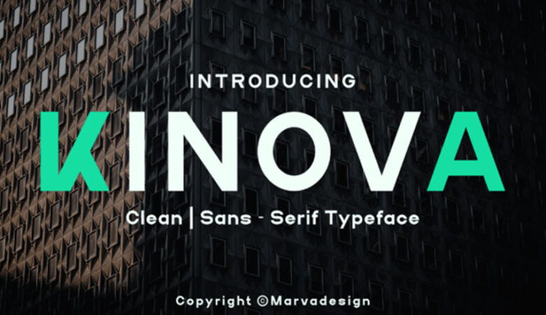 Kinova Font