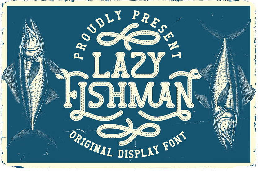 Lazy Fishman Font