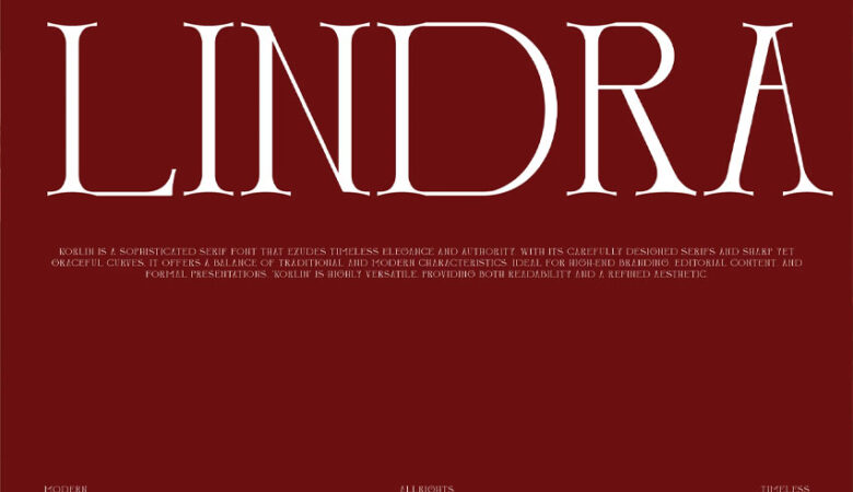 Lindra Font