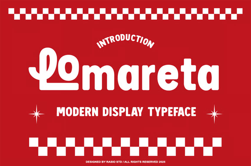 Lomareta Modern Font