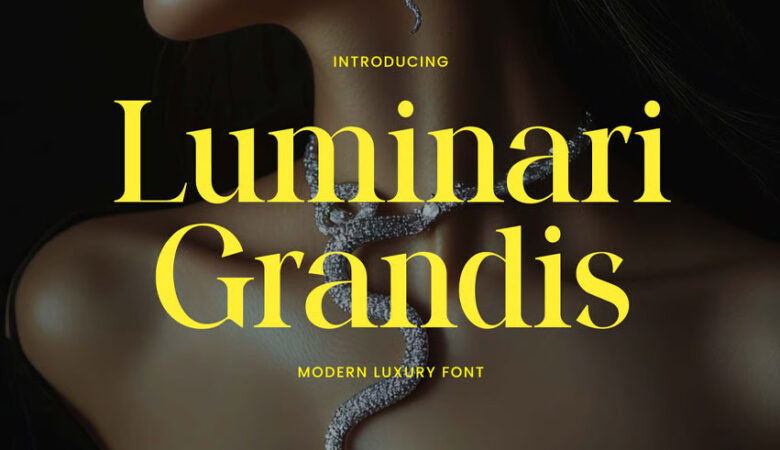 Luminari Grandis Font