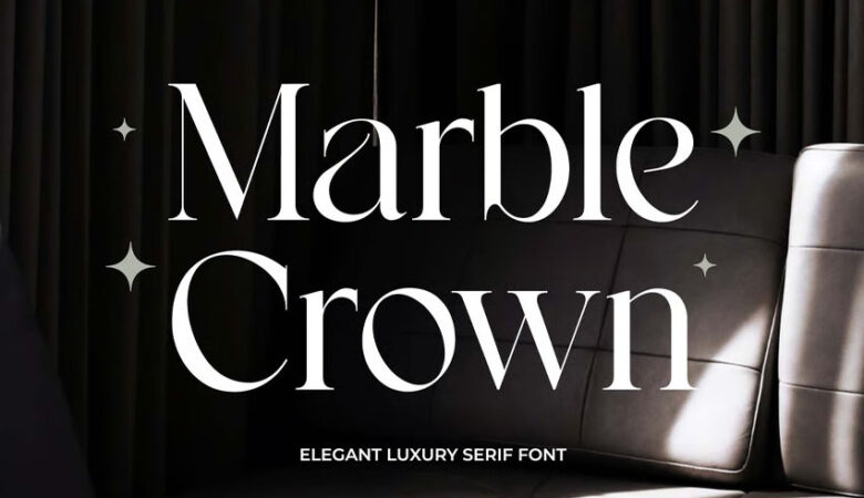 Marble Crown Font