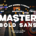 Master Bold Font