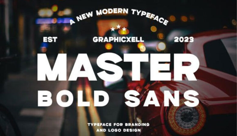 Master Bold Font