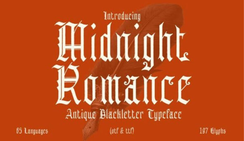 Midnight Romance Font