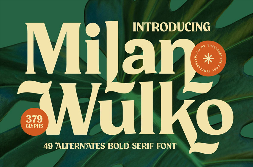 Milan Wulko Font