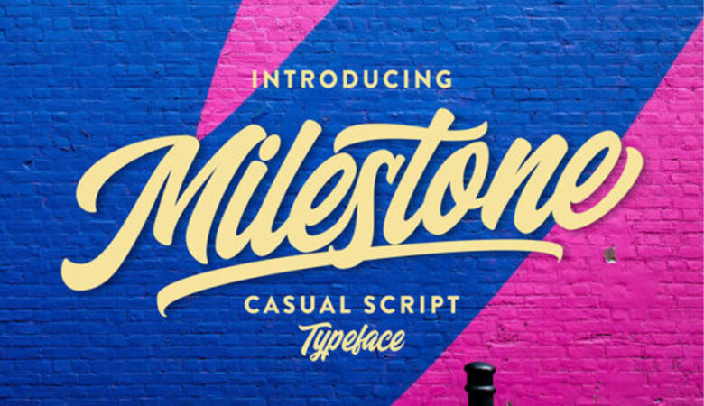 Milestone Font