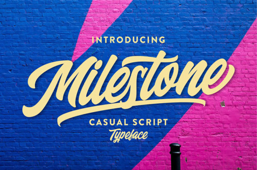 Milestone Font