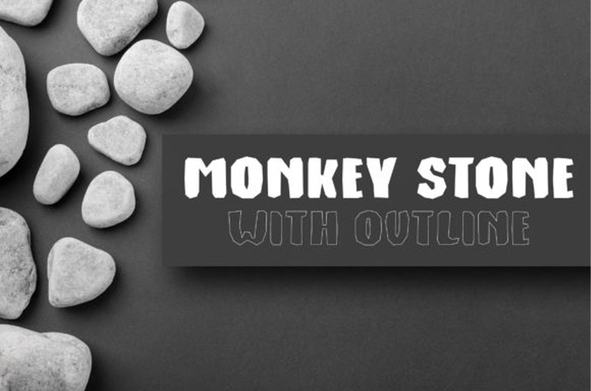 Monkey Stone Font