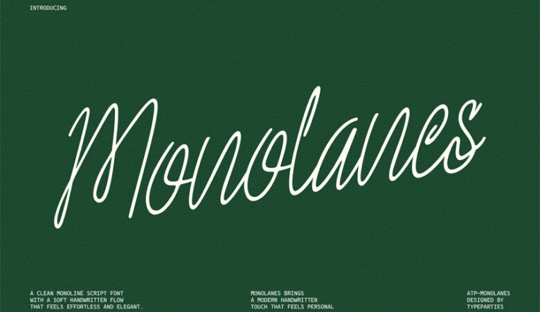 Monolanes Font