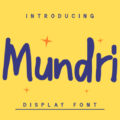 Mundri Font